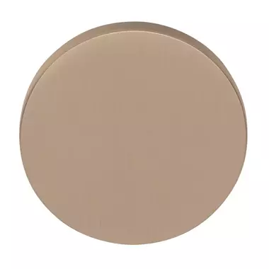 Blindrozet PVD licht brons Formani Gensler Rivio GLB53 rond 53mm